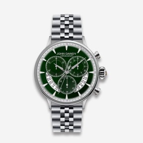 Orologio cronografo uomo John Dandy verde - JD.4125M/04M